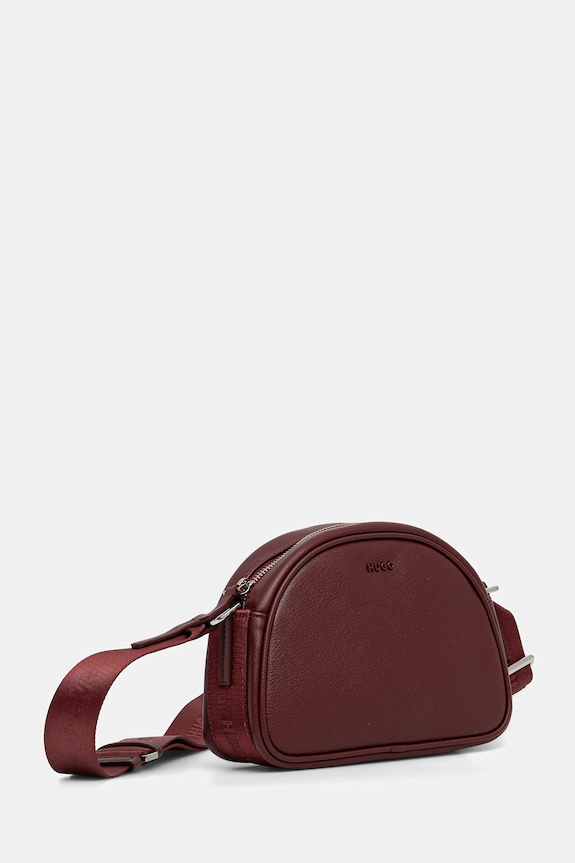 Kabelka HUGO Bel 2.0_Crossb. Moon 50552304 burgundské AW25