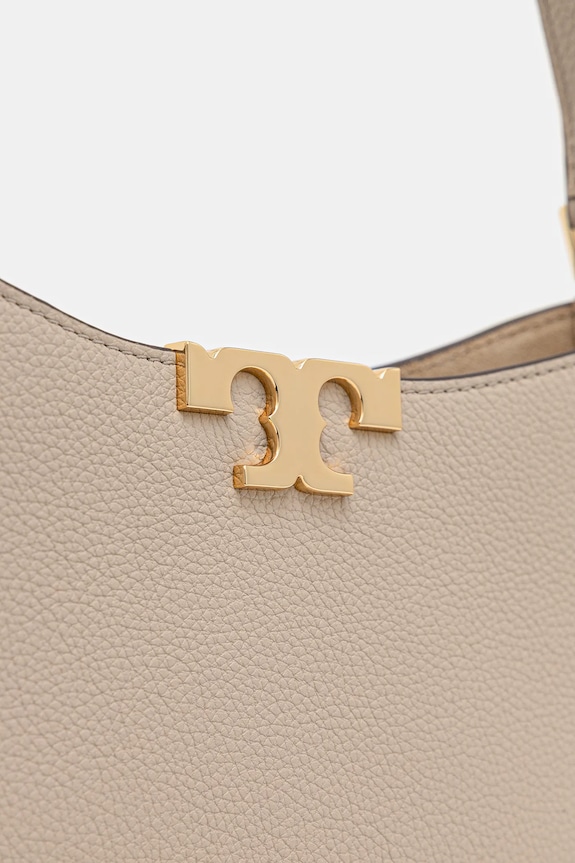 Δερμάτινη τσάντα Tory Burch Eleanor Soft Slim Eleanor μπεζ 174850.250