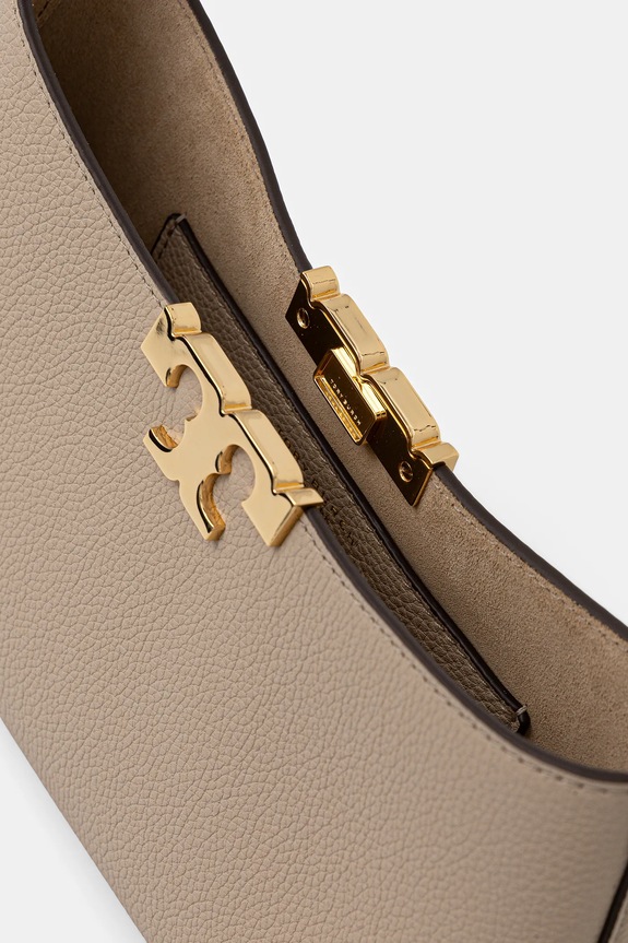 Δερμάτινη τσάντα Tory Burch Eleanor Soft Slim Eleanor 174850.250 μπεζ