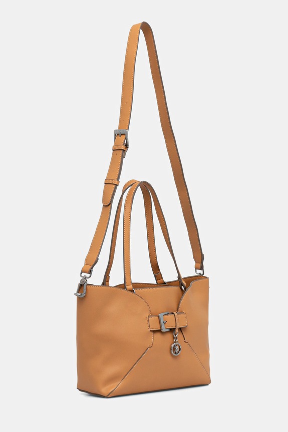 Τσάντα U.S. Polo Assn. Camden S. BIUN88863WVW καφέ AW25