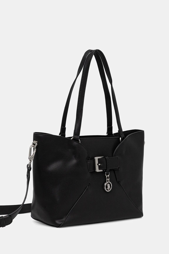 Τσάντα U.S. Polo Assn. Camden S. BIUN88863WVW μαύρο AW25