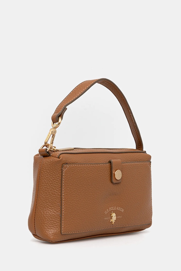 Accesorii U.S. Polo Assn. Geantă crossbody de femei cu imitație de piele Middleton BIU0M8871WVP maro