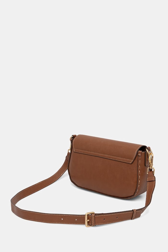 Doplnky U.S. Polo Assn. crossbody kabelka dámska z imitácie kože Middleton BIU0M8871WVP hnedá