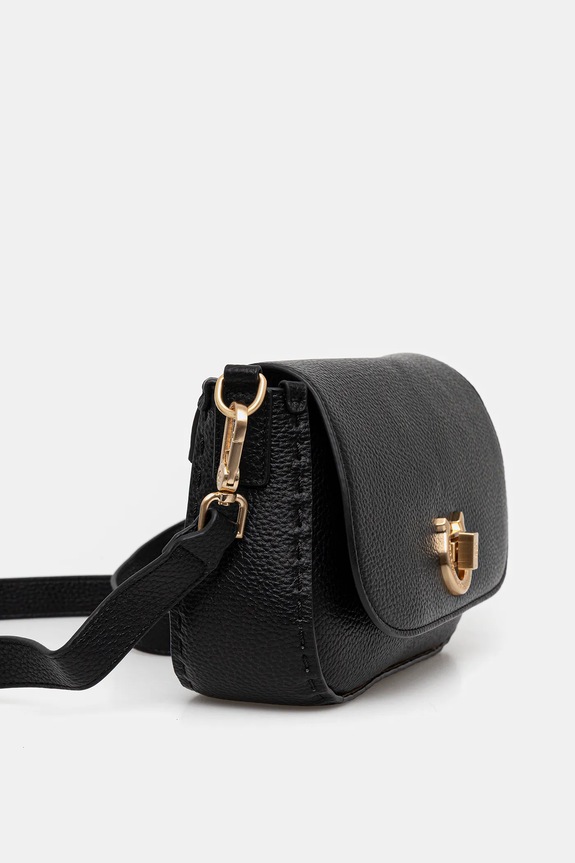 U.S. Polo Assn. torebka crossbody damska z imitacji skóry Middleton BIU0M8871WVP czarny AA00