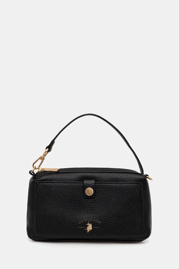 U.S. Polo Assn. torebka crossbody damska z imitacji skóry Middleton czarny BIU0M8871WVP