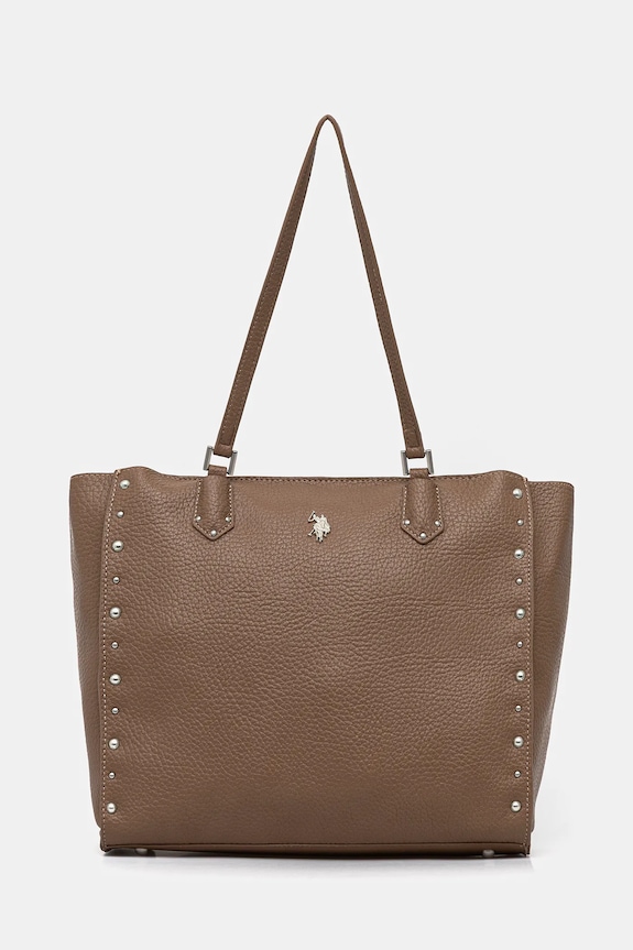 U.S. Polo Assn. torebka Upton aplikacja brązowy BIUU48894WVP
