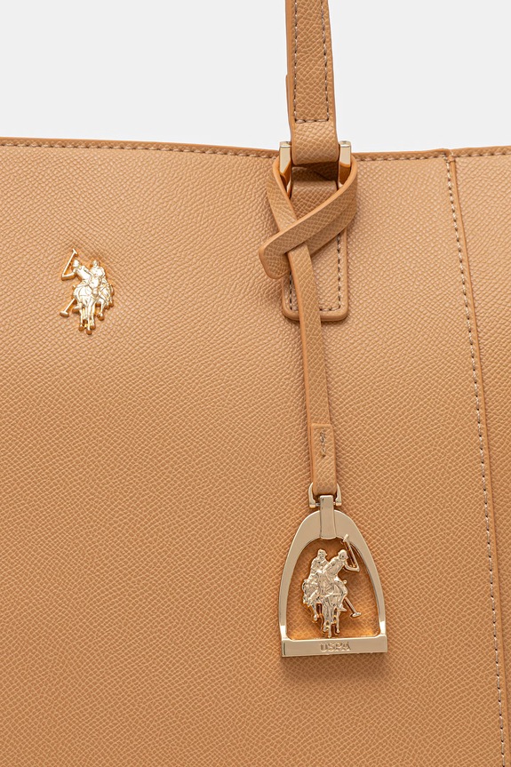 U.S. Polo Assn. сумка-шопер жіноча зі штучної шкіри Jones коричневий BIUJE8908WVP