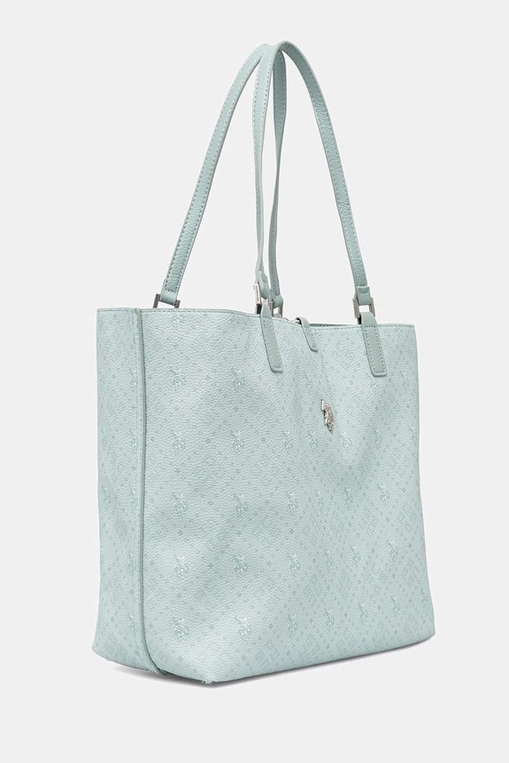 Oboustranná kabelka U.S. Polo Assn. Malibu BEUM08706WVP zelená AA00