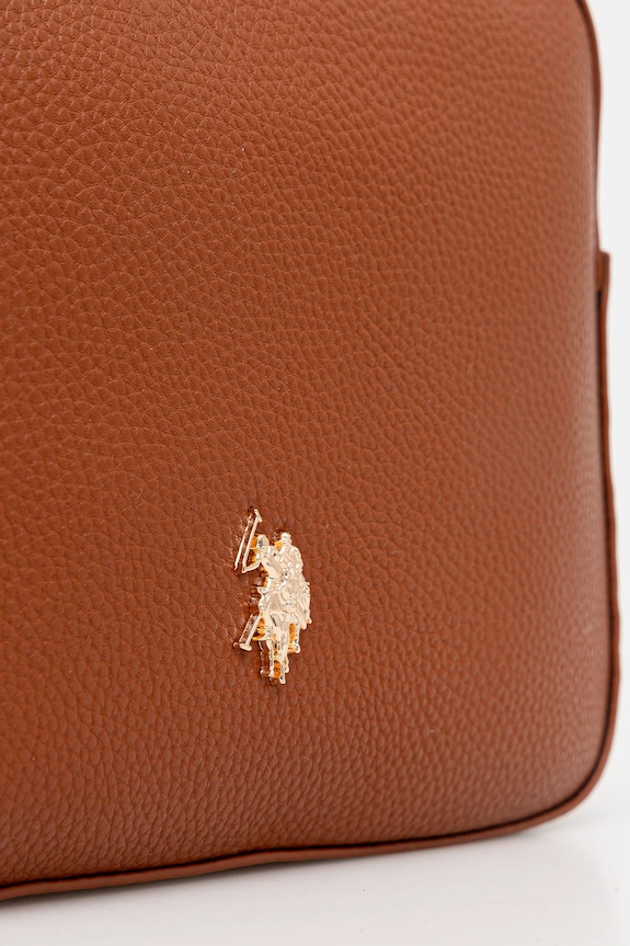 U.S. Polo Assn. crossbody torba za žene od imitacije kože Mansion D. smeđa BEUE58716WVP