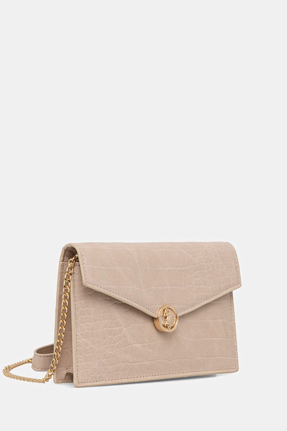 U.S. Polo Assn. kopertówka Box Bag BIU2B8998WVP różowy AW25