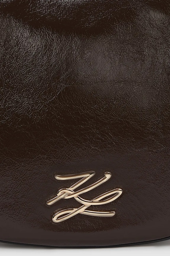 Dodaci Kožna torba Karl Lagerfeld K/AUTOGRAPH A4W30104 bordo