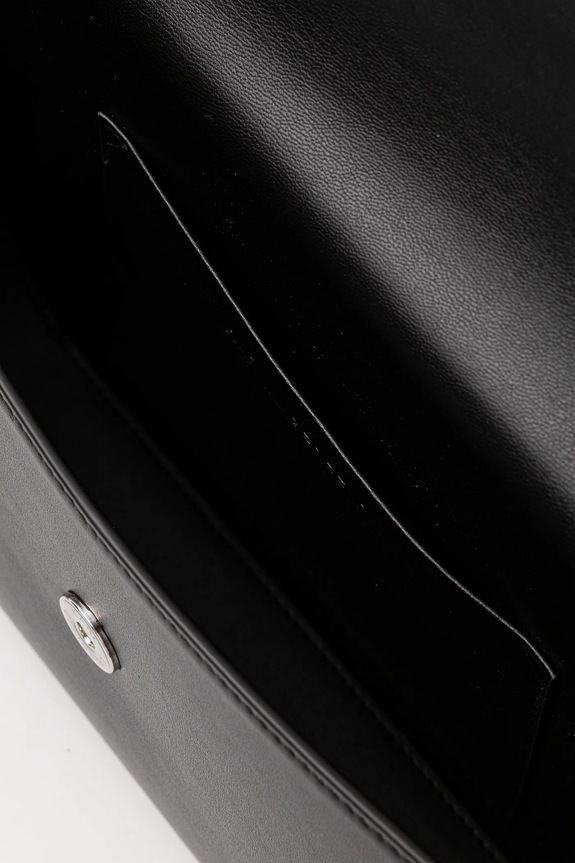 Kožna torba Karl Lagerfeld K/FOREVER A4W30262 crna