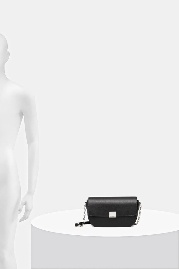 Δερμάτινη τσάντα Karl Lagerfeld IKON A4W30262