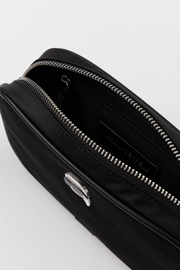 Torba Karl Lagerfeld IKON A4W30308 crna