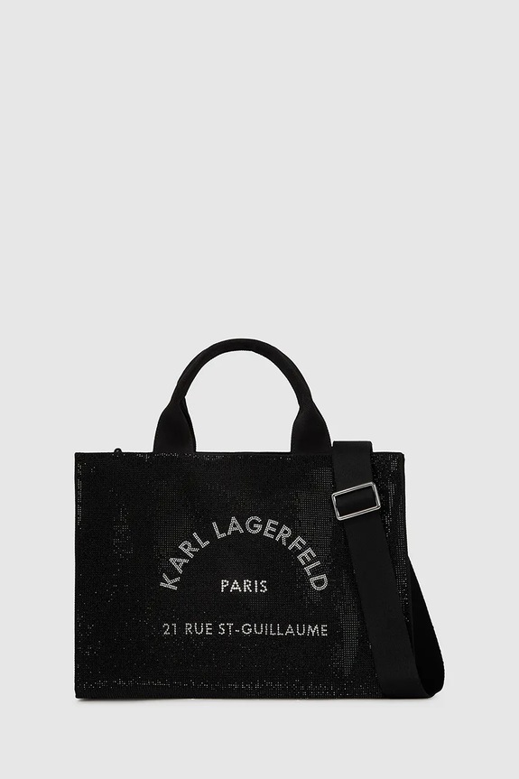 Torba Karl Lagerfeld K/RSG Planet friendly crna A4W50011