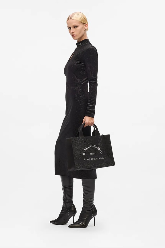 Torba Karl Lagerfeld K/RSG A4W50011 crna