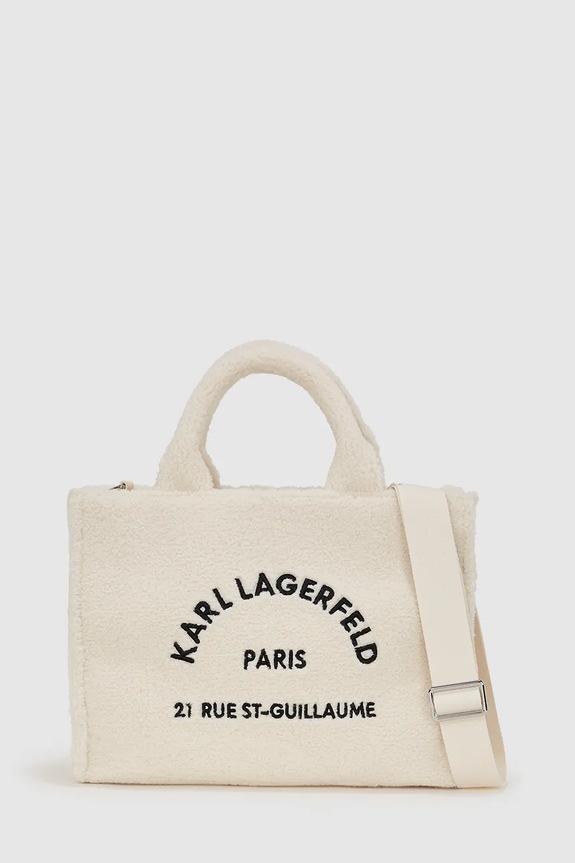 Torba Karl Lagerfeld K/RSG remen se ne skida bež A4W50013