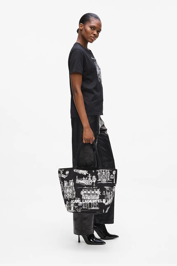 Dvostrana torba Karl Lagerfeld K/SKETCH A4W50058