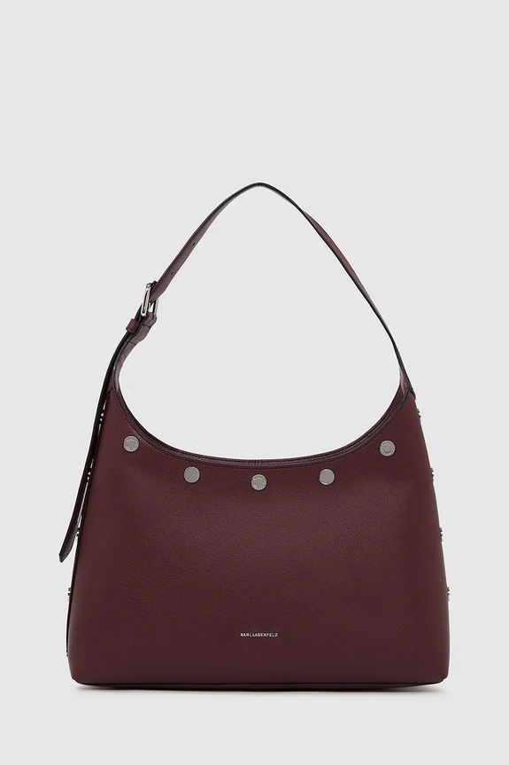 Torba Karl Lagerfeld K/ROCKY bez remena bordo A4W30119