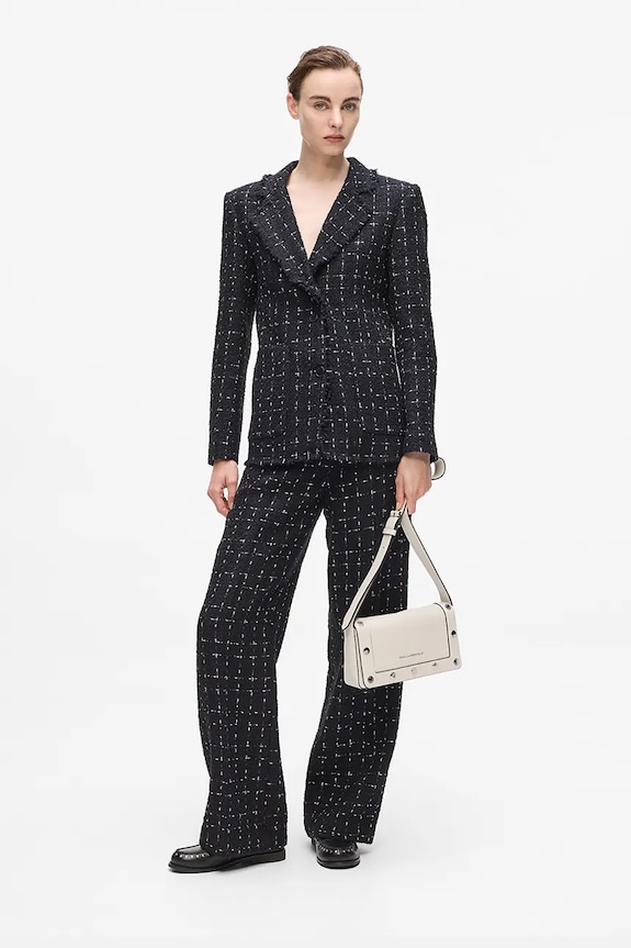 Τσάντα Karl Lagerfeld K/ROCKY A4W30121 μπεζ