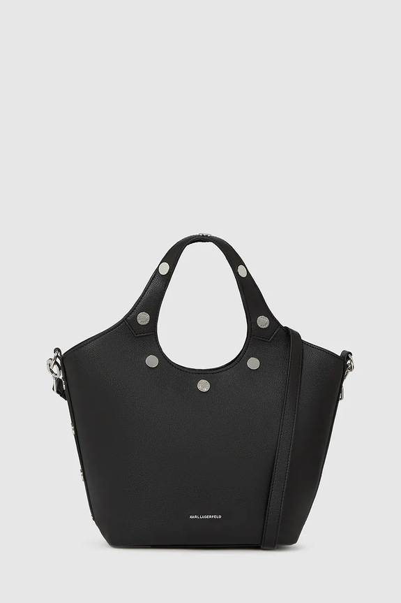 Torba Karl Lagerfeld K/ROCKY remen se skida crna A4W30133