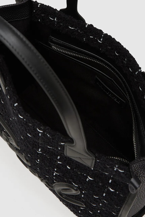 Torba Karl Lagerfeld K/SKUARE crna A4W30260