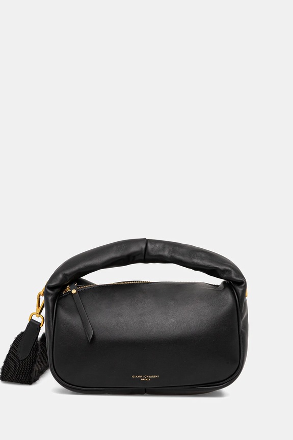 Gianni Chiarini torebka skórzana KIM skóra licowa czarny BS.11631.FOUCLD.NA