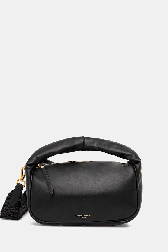 Gianni Chiarini torebka skórzana KIM skóra licowa czarny BS.11631.FOUCLD.NA