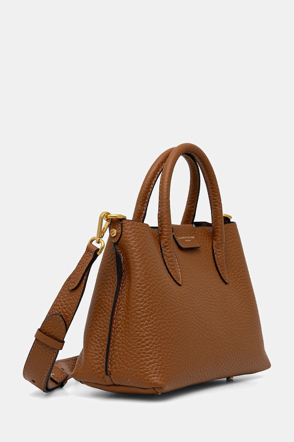 Kožená kabelka Gianni Chiarini ARETHA BS.11831.RNGDBL hnedá AW25