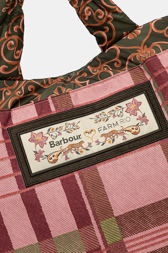 Doplňky Kabelka Barbour x Farm Rio LBA0476 růžová