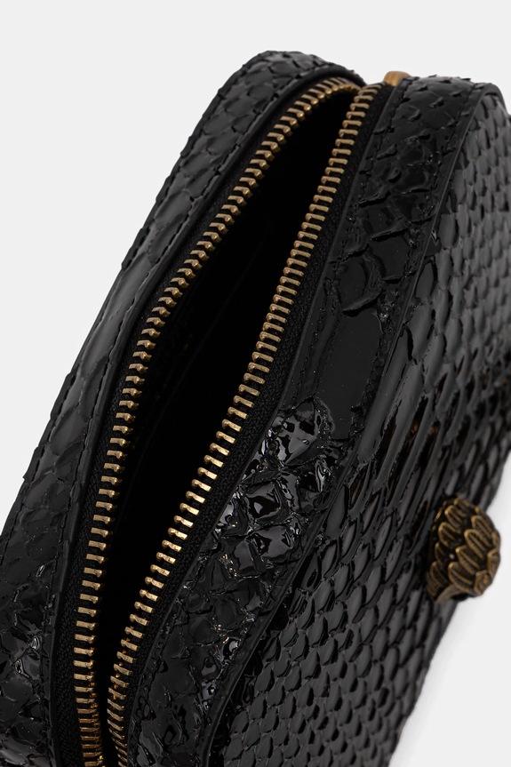 Kurt Geiger London torebka skórzana KENSINGTON 9321100719 czarny