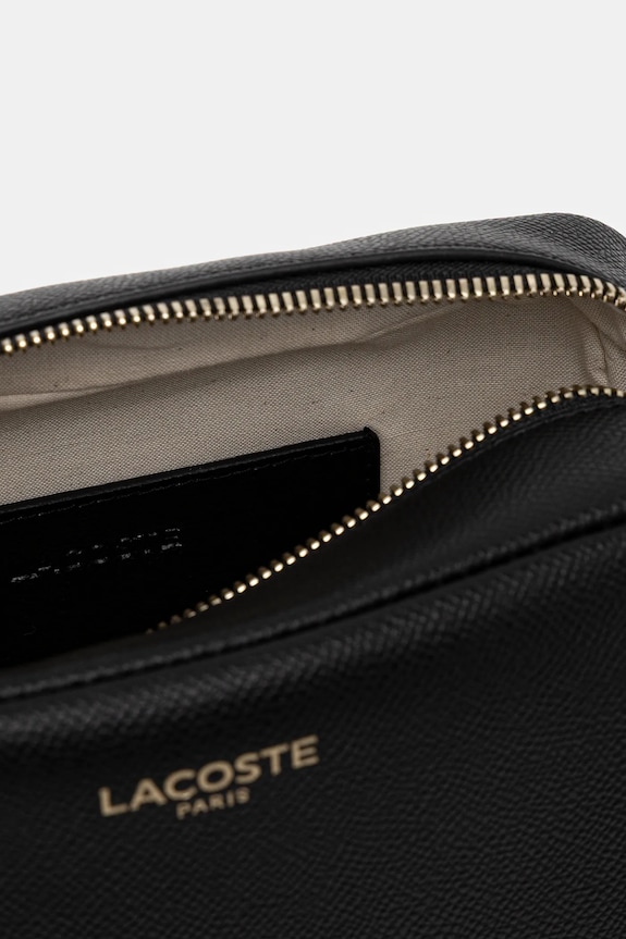 Lacoste bőr táska NF5100PH fekete