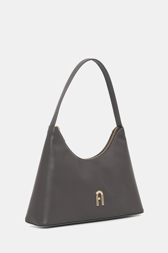 Kožna torba Furla WB00782.AX0733.4283S siva AW25