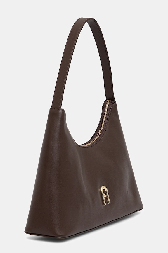 Kožna torba Furla WB00782.AX0733.4284S smeđa AW25