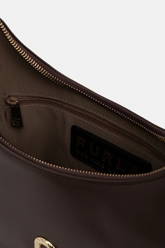 Δερμάτινη τσάντα Furla WB00782.AX0733.4284S καφέ