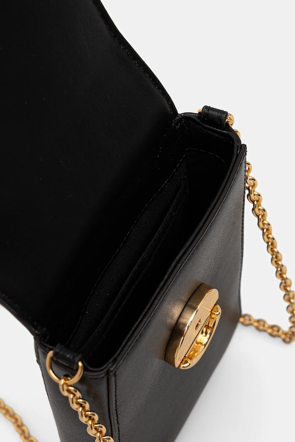 Usnjena torbica Furla črna WE00802.BX3104.O6000