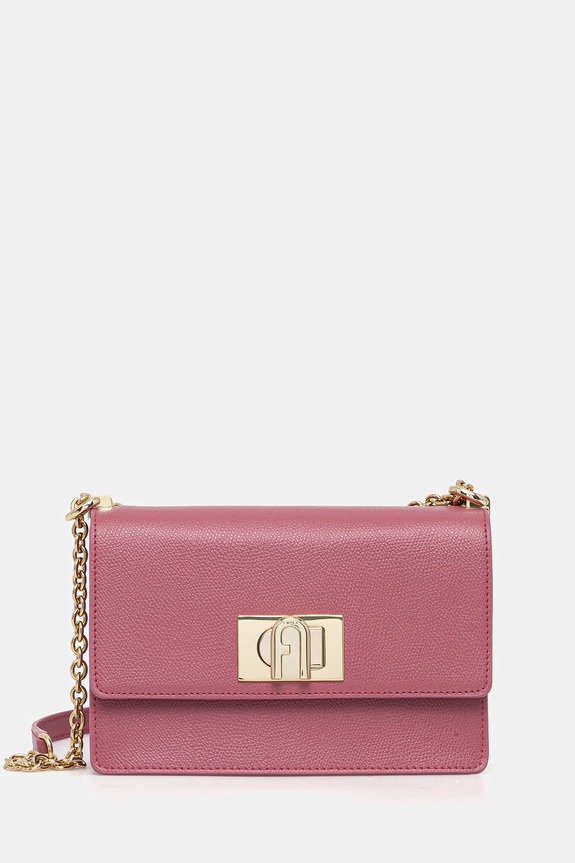 Usnjena torbica Furla Ne ustreza A4 roza BAFKACO.ARE000.4147S