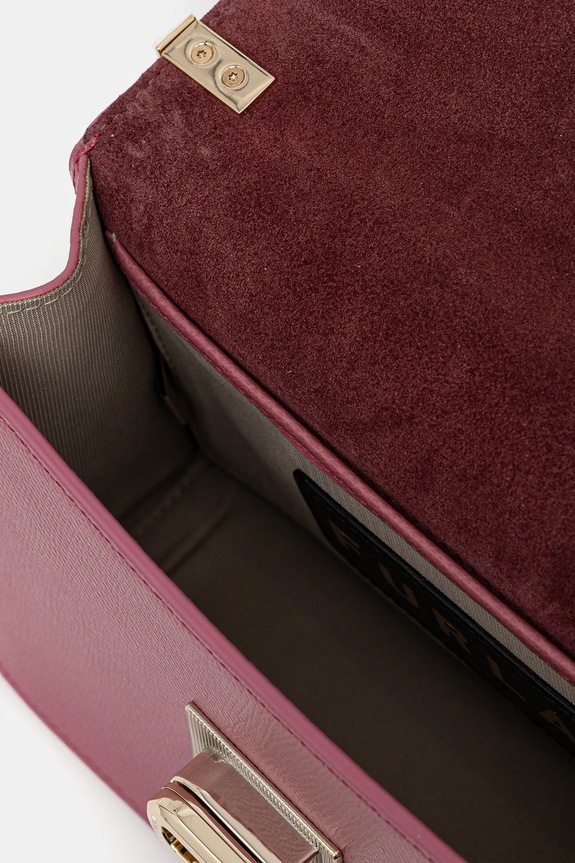 Usnjena torbica Furla BAFKACO.ARE000.4147S roza