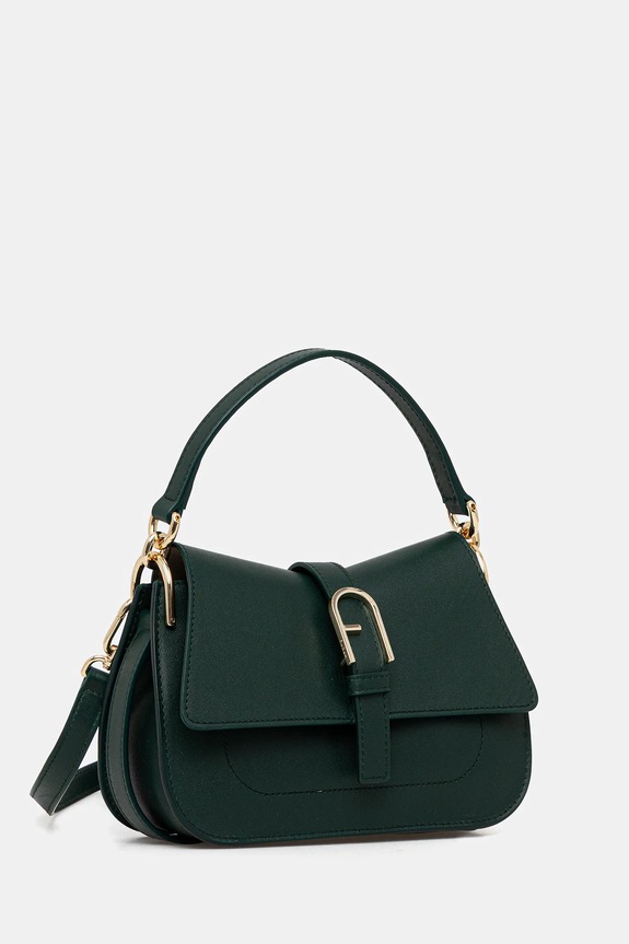 Kožna torba Furla WB01032.BX2045.4282S zelena AW25