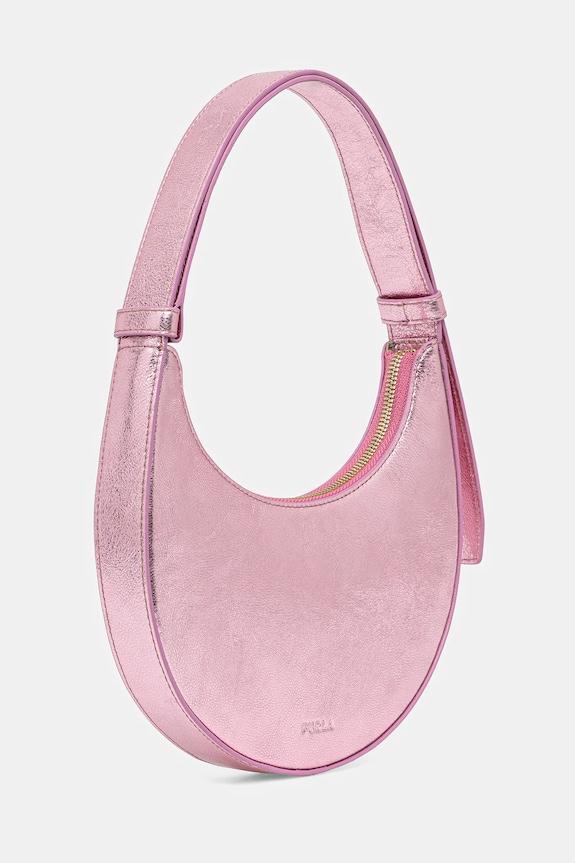 Usnjena torbica Furla WE00649.BX4150.4148S roza AW25