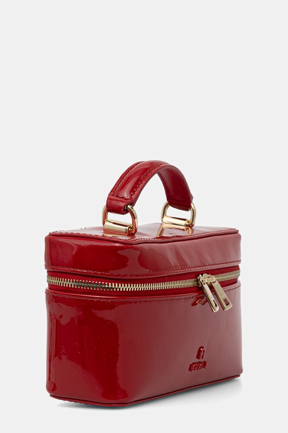 Δερμάτινη τσάντα Furla WE00780.BX0246.RT000 κόκκινο AW25