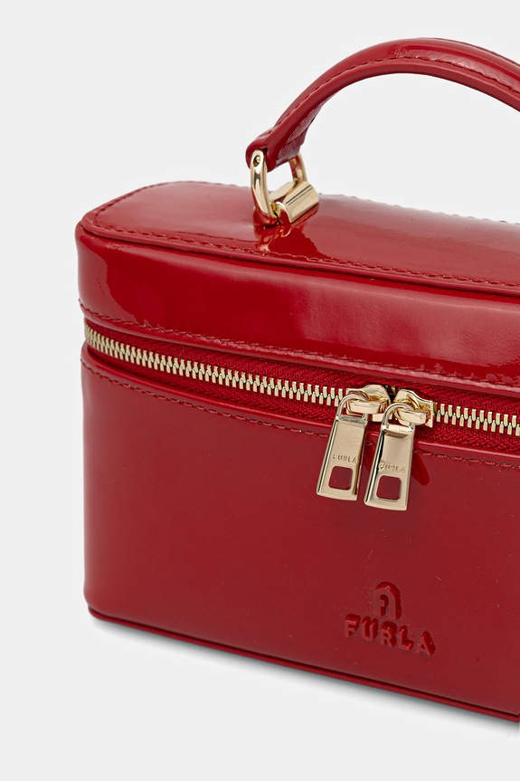Δερμάτινη τσάντα Furla κόκκινο WE00780.BX0246.RT000