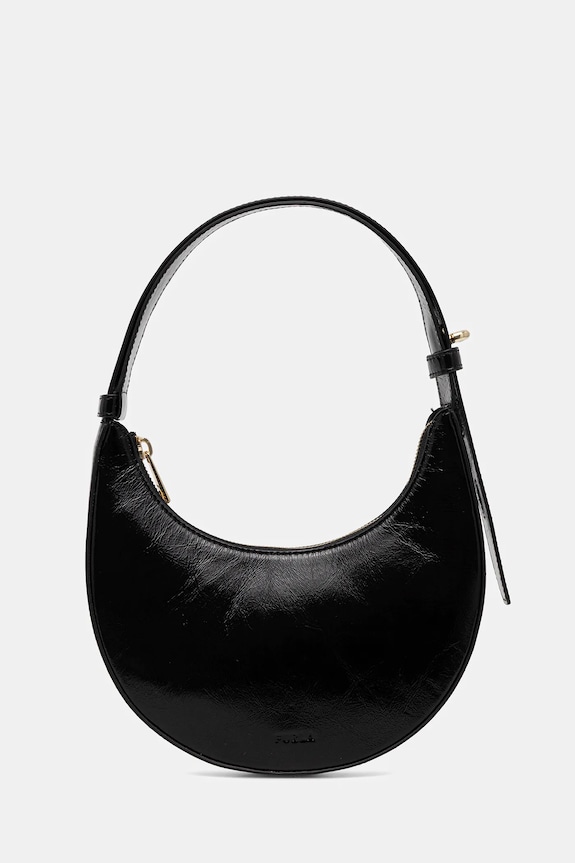 Furla torebka skórzana skóra licowa czarny WE00649.BX4100.O6000