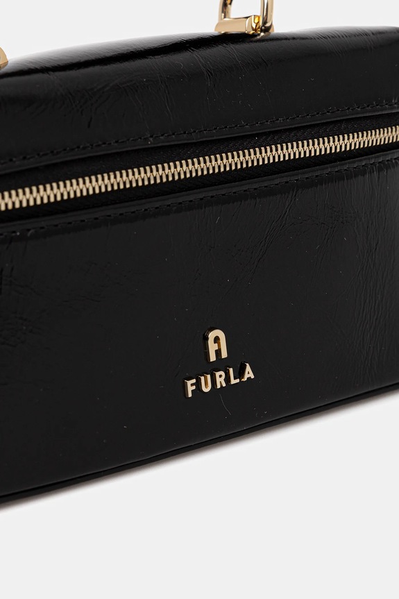 Αξεσουάρ Δερμάτινη τσάντα Furla WE00625.BX4100.O6000 μαύρο