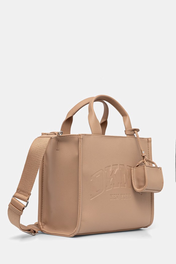 DKNY torebka crossbody damska HADLEE R53AAR57 beżowy SS26