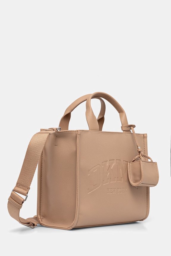 DKNY torebka crossbody damska HADLEE R53AAR57 beżowy SS26
