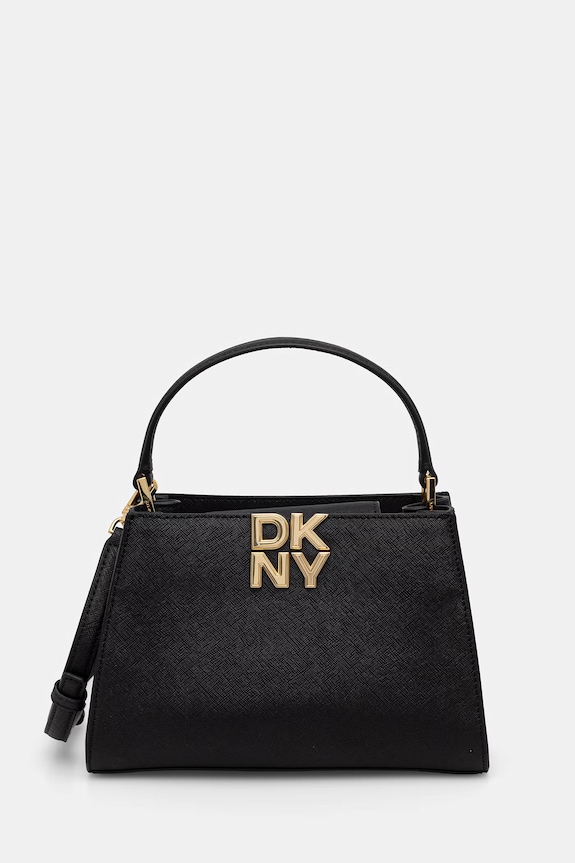 DKNY χιαστί γυναικεία δερμάτινη FOSTER μαύρο R52D1L93