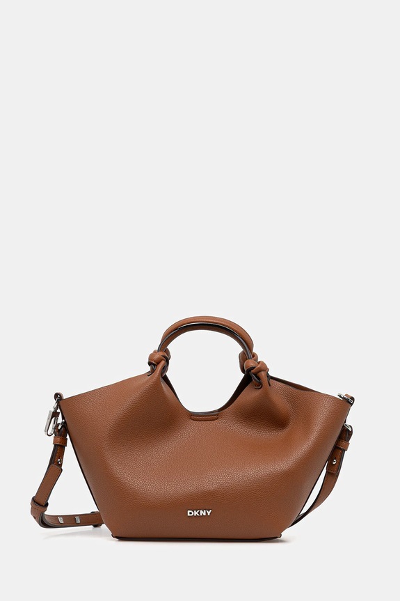 Torba Dkny PAULA bez uzorka smeđa R53BAM60