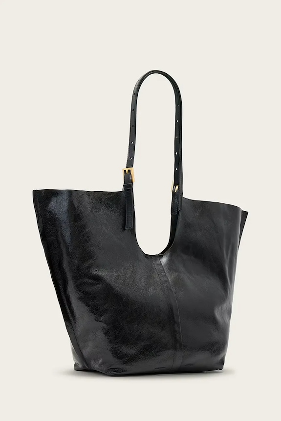 AllSaints borsa a mano in pelle ARA W284XD nero AW25