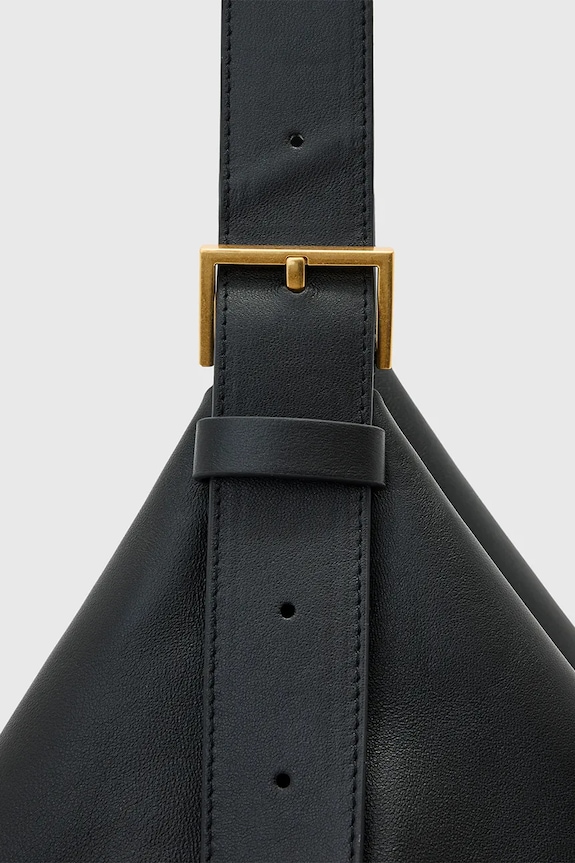 Kiegészítők AllSaints bőr táska ASHA W400XC fekete